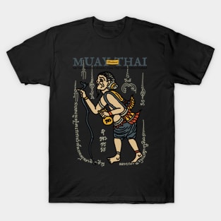 Tattoo Muay Thai Sak Yant Hermit T-Shirt